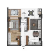 Apartamento com 1 Quarto à venda, 68m² no Nossa Senhora do Rosario, Santa Maria - Foto 5