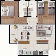 Apartamento com 2 Quartos à venda, 55m² no Martins, Uberlândia - Foto 9