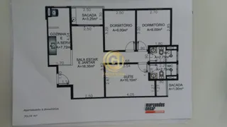 Apartamento com 3 Quartos à venda, 72m² no Centro, Jacareí - Foto 14