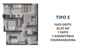 Apartamento com 2 Quartos à venda, 60m² no Praia Brava de Itajai, Itajaí - Foto 13