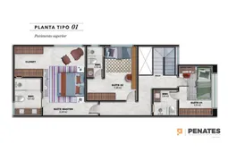 Casa de Condomínio com 3 Quartos à venda, 125m² no Ponta Negra, Natal - Foto 57