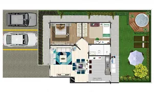 Casa de Condomínio com 2 Quartos à venda, 70m² no Vila Irene, São Roque - Foto 6