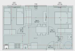 Apartamento com 2 Quartos à venda, 36m² no Centro, São Carlos - Foto 14