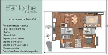 Apartamento com 2 Quartos à venda, 71m² no Avenida Central, Gramado - Foto 31