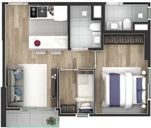 Apartamento com 1 Quarto à venda, 34m² no Centro, Curitiba - Foto 56