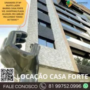 Flat com 1 Quarto para alugar, 37m² no Casa Forte, Recife - Foto 1