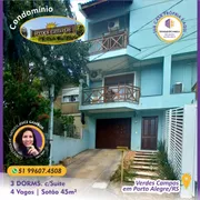 Casa de Condomínio com 3 Quartos à venda, 222m² no Mário Quintana, Porto Alegre - Foto 1