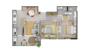 Apartamento com 2 Quartos à venda, 79m² no Condominio Residencial e Comercial Fazenda Santa Petronilla, Bragança Paulista - Foto 18