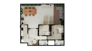 Apartamento com 2 Quartos à venda, 54m² no Conforto, Volta Redonda - Foto 6