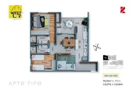Apartamento com 2 Quartos à venda, 68m² no São Francisco, Curitiba - Foto 47