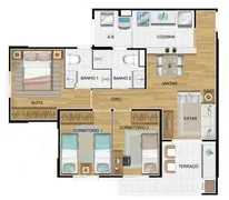 Apartamento com 3 Quartos à venda, 75m² no Chácara Belenzinho, São Paulo - Foto 20