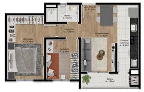 Apartamento com 2 Quartos à venda, 52m² no Feitoria, São Leopoldo - Foto 12