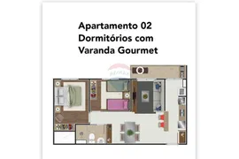 Apartamento com 2 Quartos à venda, 54m² no Jardim das Nações, Itatiba - Foto 2