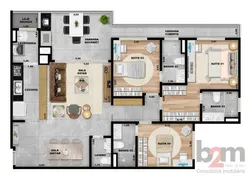 Apartamento com 3 Quartos à venda, 111m² no Vila Yara, Osasco - Foto 35
