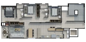 Apartamento com 3 Quartos à venda, 90m² no São Francisco de Assis, Camboriú - Foto 3