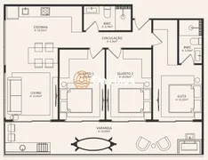 Apartamento com 3 Quartos à venda, 97m² no Morro das Pedras, Florianópolis - Foto 1