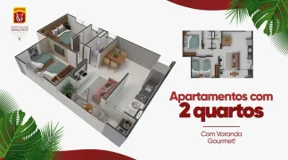 Apartamento com 2 Quartos à venda, 49m² no Araçagy, São José de Ribamar - Foto 20