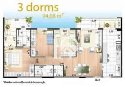 Apartamento com 3 Quartos à venda, 114m² no Jardim Aquarius, São José dos Campos - Foto 43