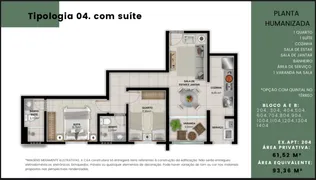 Apartamento com 2 Quartos à venda, 61m² no Granja Marileusa , Uberlândia - Foto 5