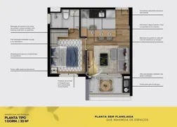 Apartamento com 1 Quarto à venda, 33m² no Jardim das Colinas, São José dos Campos - Foto 30