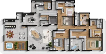Apartamento com 4 Quartos à venda, 170m² no Jardim Karaíba, Uberlândia - Foto 20