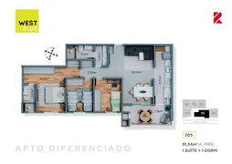 Apartamento com 2 Quartos à venda, 67m² no São Francisco, Curitiba - Foto 26