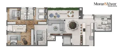 Apartamento com 3 Quartos à venda, 188m² no Hugo Lange, Curitiba - Foto 35
