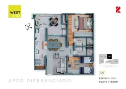 Apartamento com 2 Quartos à venda, 67m² no São Francisco, Curitiba - Foto 24