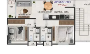 Apartamento com 2 Quartos à venda, 57m² no Ipês, João Pessoa - Foto 5