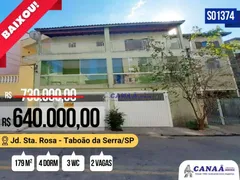 Sobrado com 4 Quartos à venda, 179m² no Jardim Santa Rosa, Taboão da Serra - Foto 1