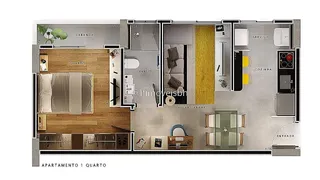 Apartamento com 1 Quarto à venda, 46m² no Buritis, Belo Horizonte - Foto 7