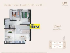 Apartamento com 2 Quartos à venda, 52m² no Alto Taruma, Pinhais - Foto 3