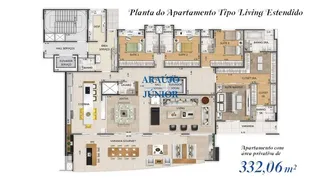 Apartamento com 3 Quartos à venda, 332m² no Jardim Girassol, Americana - Foto 20