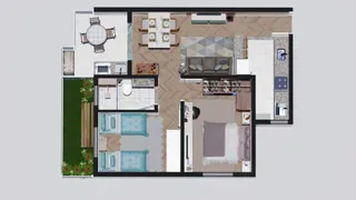Apartamento com 2 Quartos à venda, 50m² no Jardim Residencial Recanto Alvorada, Limeira - Foto 10