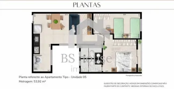 Apartamento com 2 Quartos à venda, 53m² no Vila Guiomar, Santo André - Foto 1