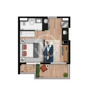 Apartamento com 1 Quarto à venda, 31m² no Pinheiros, São Paulo - Foto 5