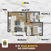 Apartamento com 2 Quartos à venda, 48m² no Parque Maracanã, Contagem - Foto 2