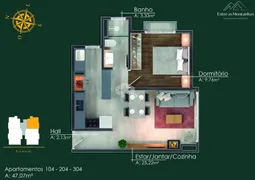 Apartamento com 1 Quarto à venda, 47m² no Moura, Gramado - Foto 4