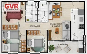 Apartamento com 2 Quartos à venda, 55m² no Jardim do Rio Cotia, Cotia - Foto 45