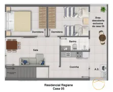 Casa de Condomínio com 2 Quartos à venda, 41m² no Cidade da Crianca, Praia Grande - Foto 12