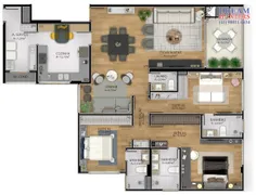 Apartamento com 3 Quartos à venda, 151m² no Mercês, Curitiba - Foto 22