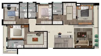 Cobertura com 4 Quartos à venda, 321m² no América, Joinville - Foto 12