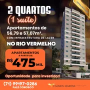 Apartamento com 2 Quartos à venda, 57m² no Rio Vermelho, Salvador - Foto 1