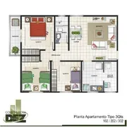 Apartamento com 3 Quartos à venda, 66m² no Alvorada, Contagem - Foto 30