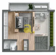 Apartamento com 1 Quarto à venda, 73m² no Centro, Blumenau - Foto 24