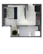 Kitnet com 1 Quarto para alugar, 20m² no Jardim São Paulo, São Paulo - Foto 22