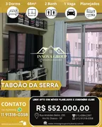 Apartamento com 3 Quartos à venda, 68m² no Vila Sônia do Taboão, Taboão da Serra - Foto 2