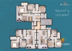 Apartamento com 3 Quartos à venda, 103m² no Jardim Pérola do Atlântico, Itapoá - Foto 17