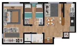 Apartamento com 2 Quartos à venda, 28m² no São Lucas, Viamão - Foto 17