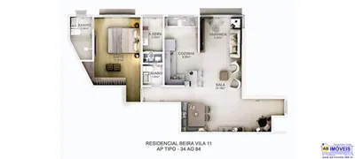 Residencial Beira Vila no Vila Belmiro, Santos - Foto 43